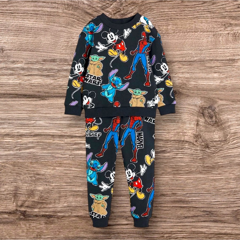 H&M Kids Disney Sweatshirt & Jogger Set